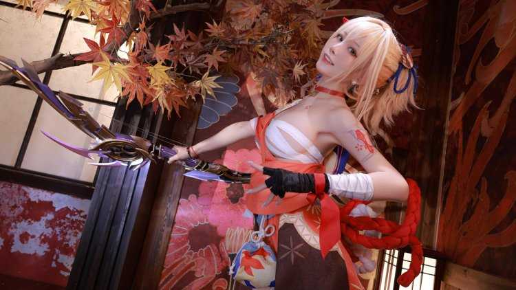 Ёимия Геншин косплей