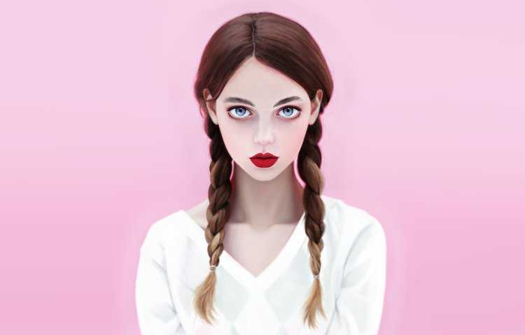 Рисунки девушек на рабочий стол