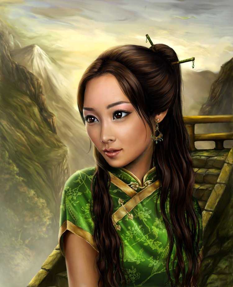 Азиатские девушки фэнтези
