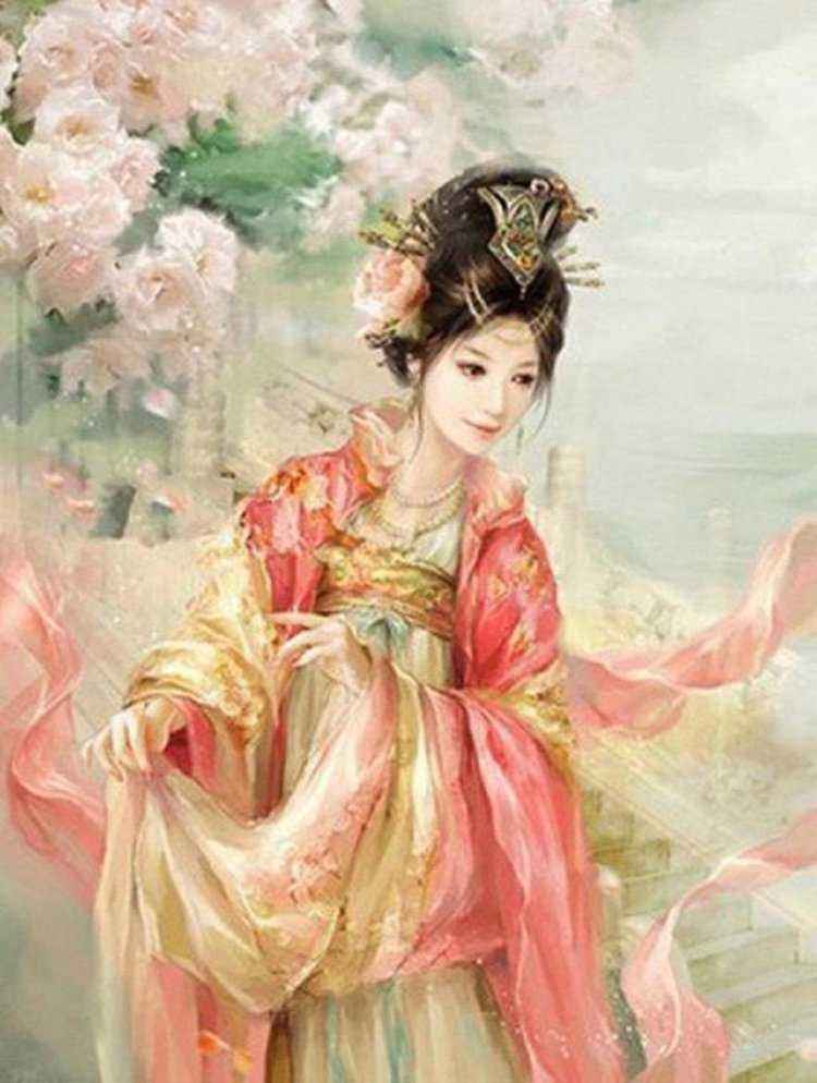 Ханьфу в фениксах