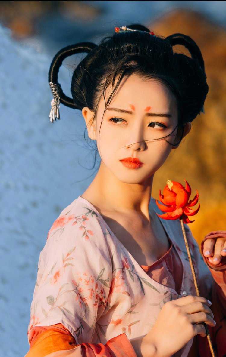 Китайские прически арт