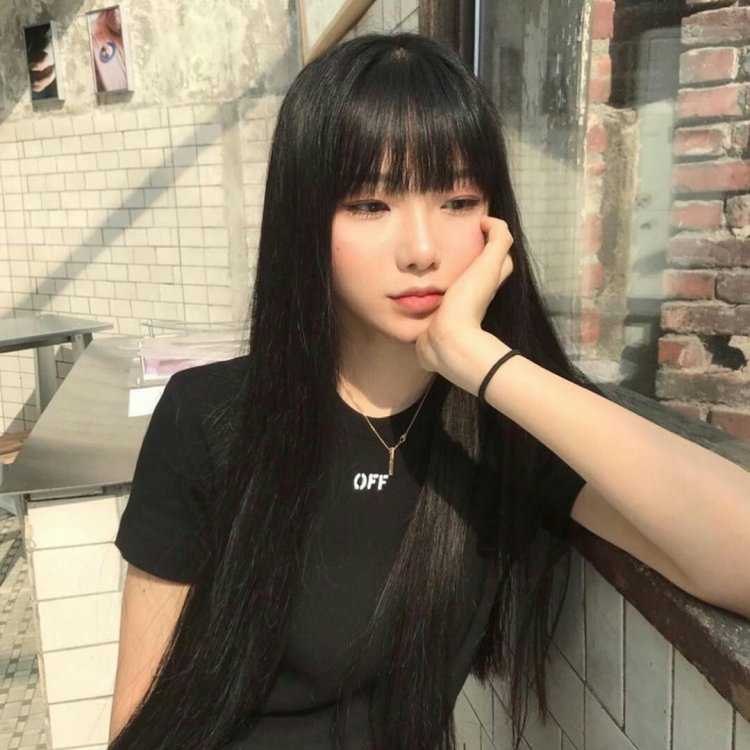 Чёлка Дженни корейская