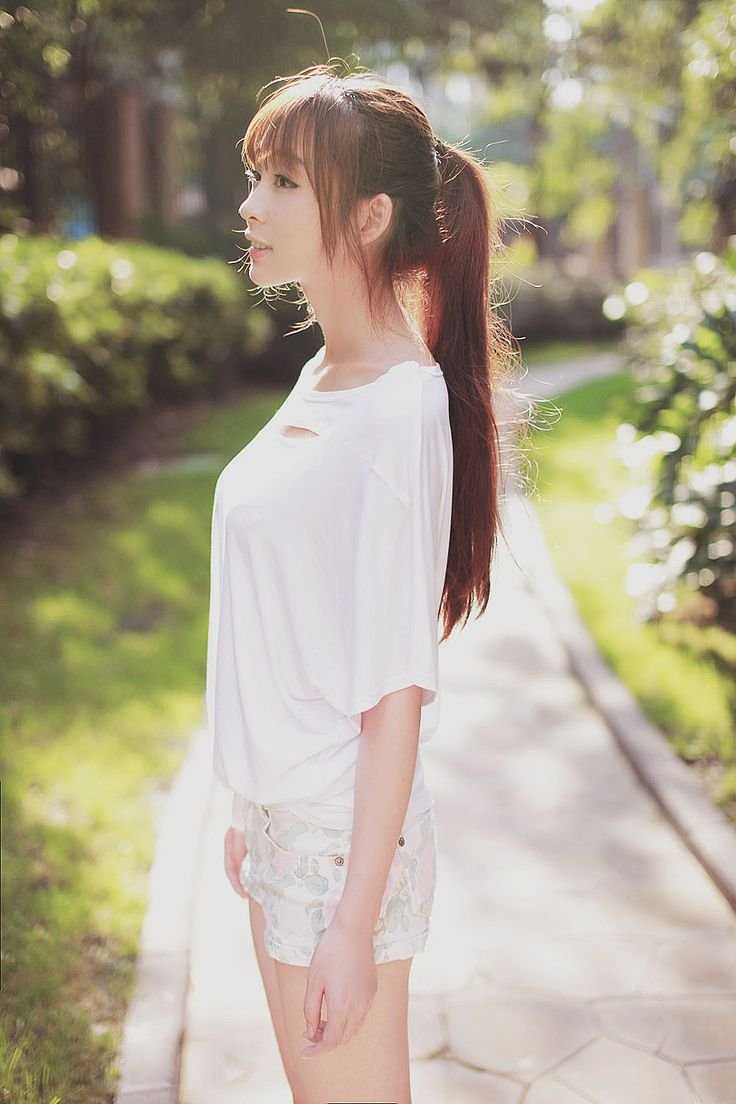 Кореянки с длинными волосами