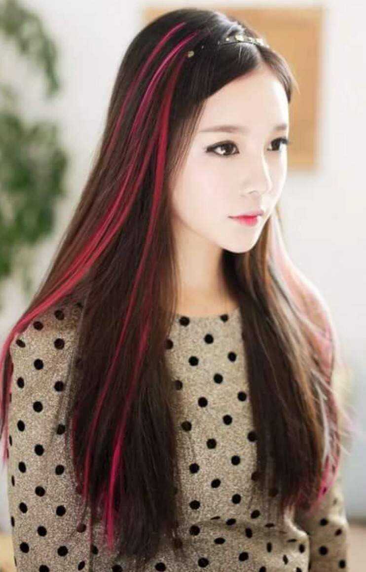 Кореянки с длинными волосами