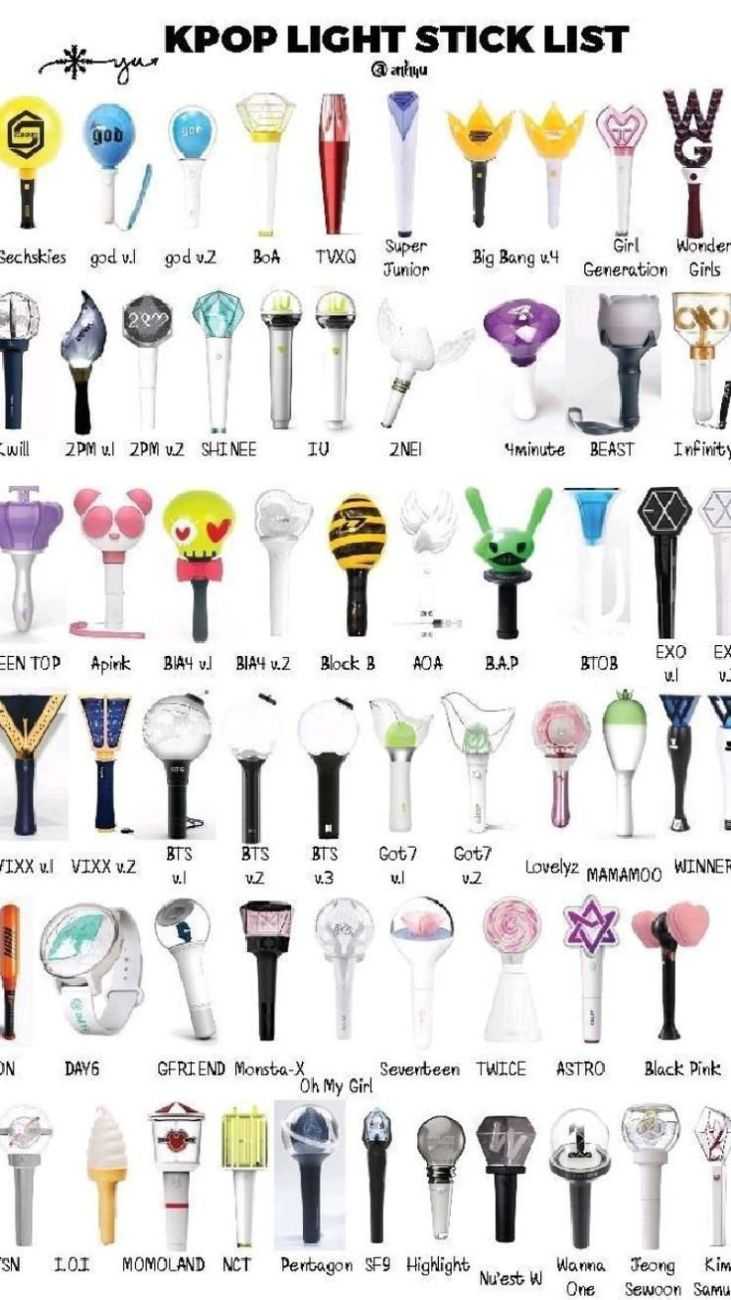 Лайтстики групп