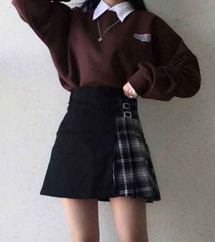 Эстетичная одежда для девушек в школу