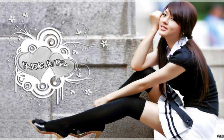 Корейские девушки в юбках