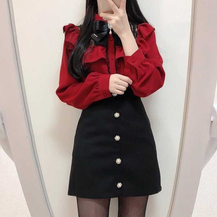 Корейская одежда в Красном стиле