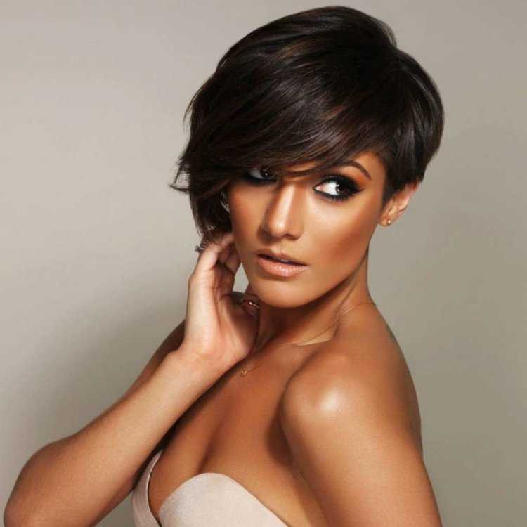 Фрэнки Сэндфорд стрижка