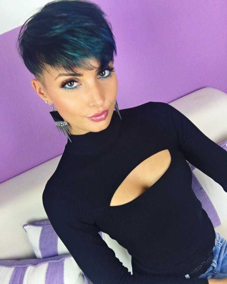 Таня Терешина короткая стрижка