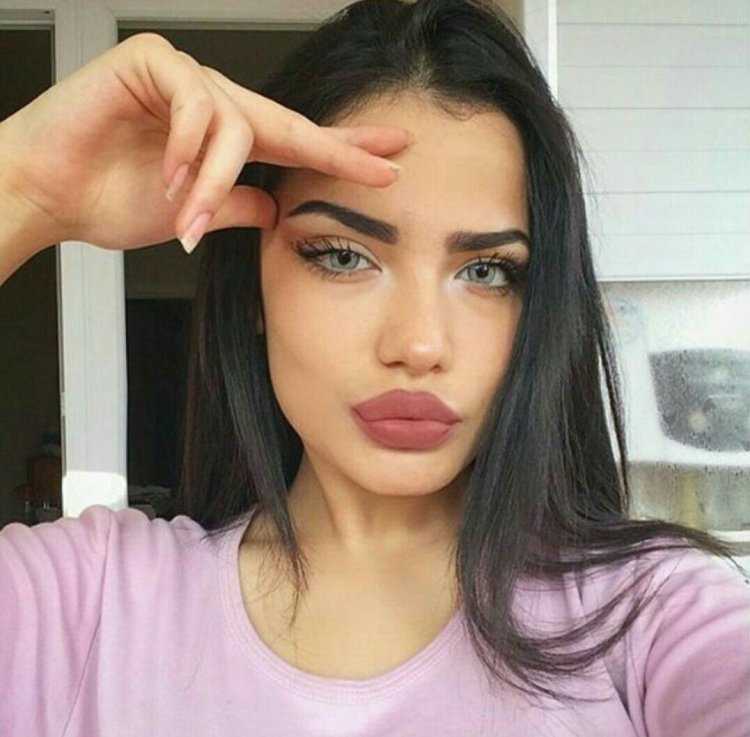 Шикарные брови для инсты