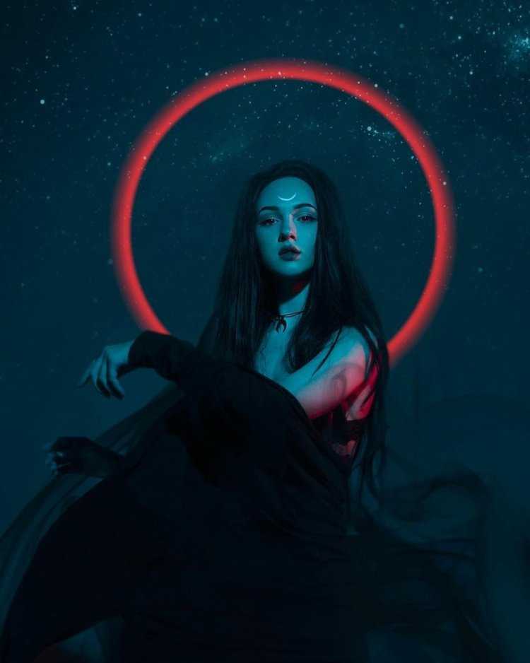 Ведьма Инстаграмм арт