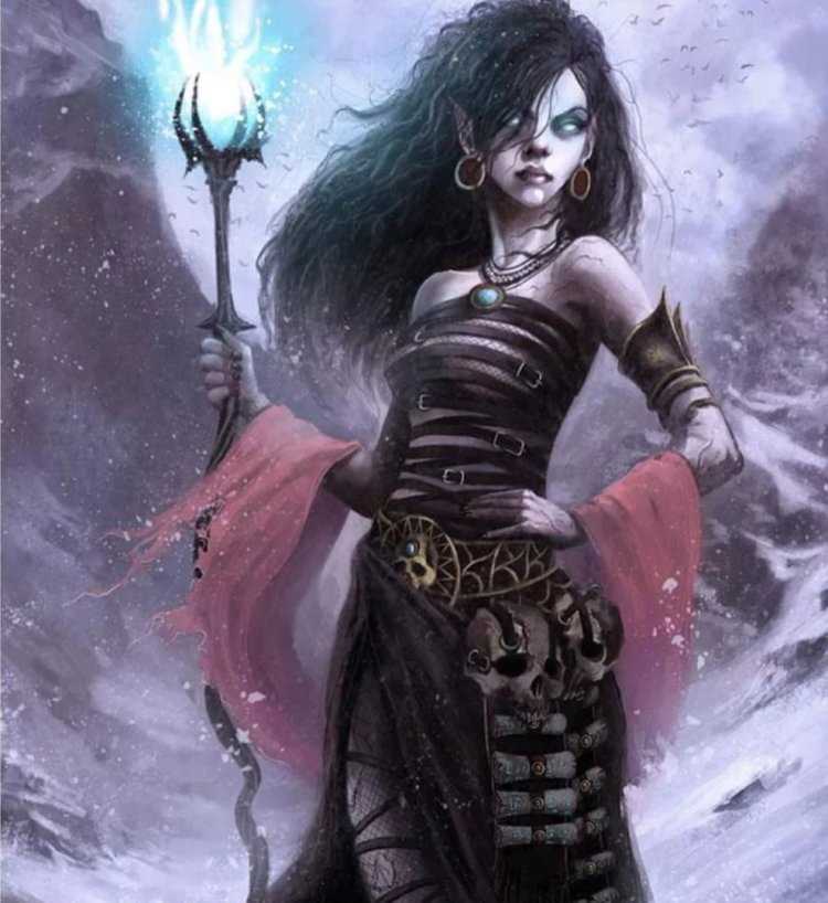 Чародейка ДНД арт