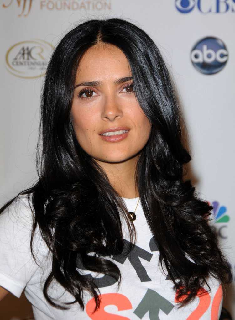 Сальма Хайек волосы