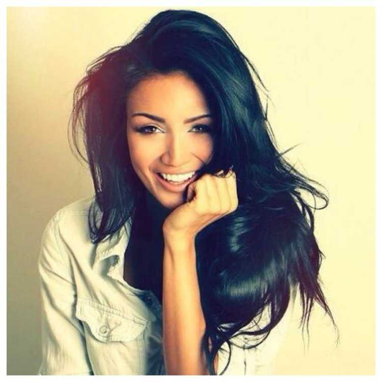 Красивый макияж для брюнеток