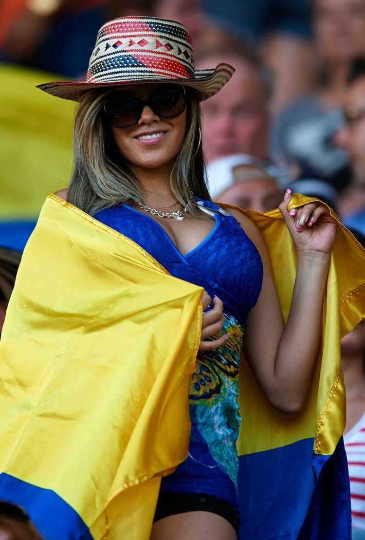 Болельщицы ЧМ 2014 Колумбия