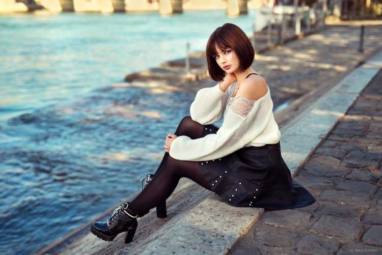 Французская модель Мари гриппон