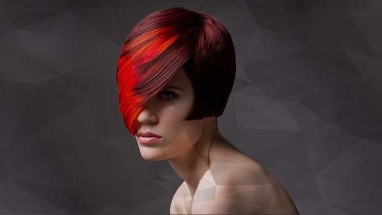 Сложное креативное окрашивание