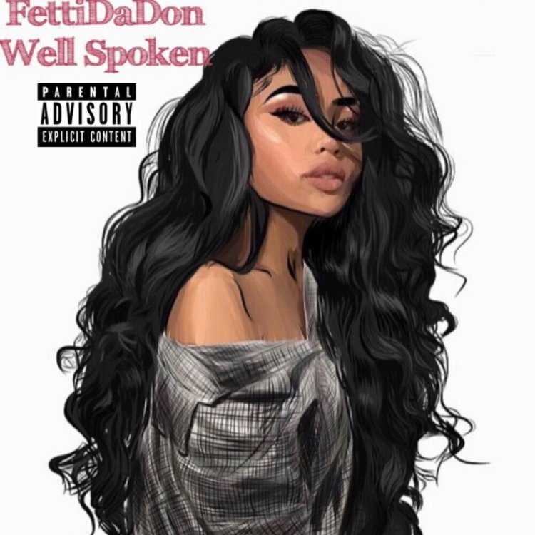 Мультяшная брюнетка