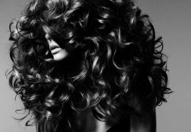 Кудри со спины