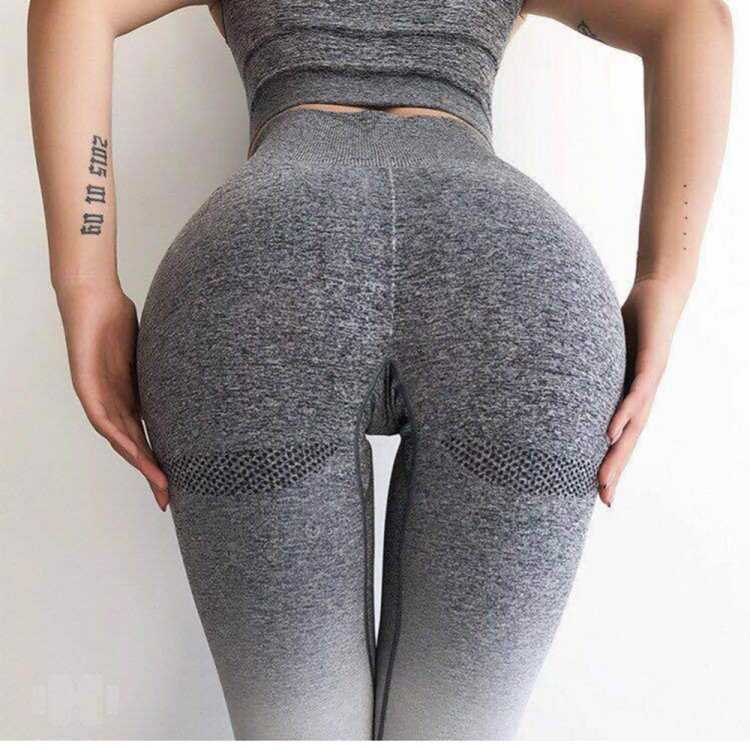 Легинсы с разделением ягодиц