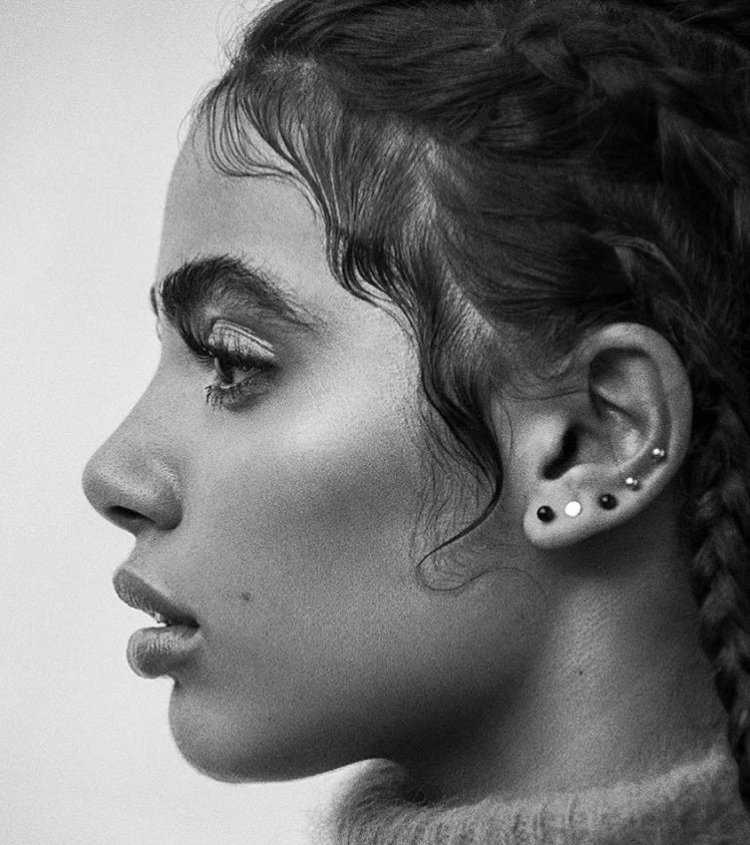 Лицо девушки