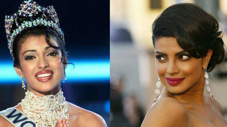 Приянка Чопра в молодости Мисс мира