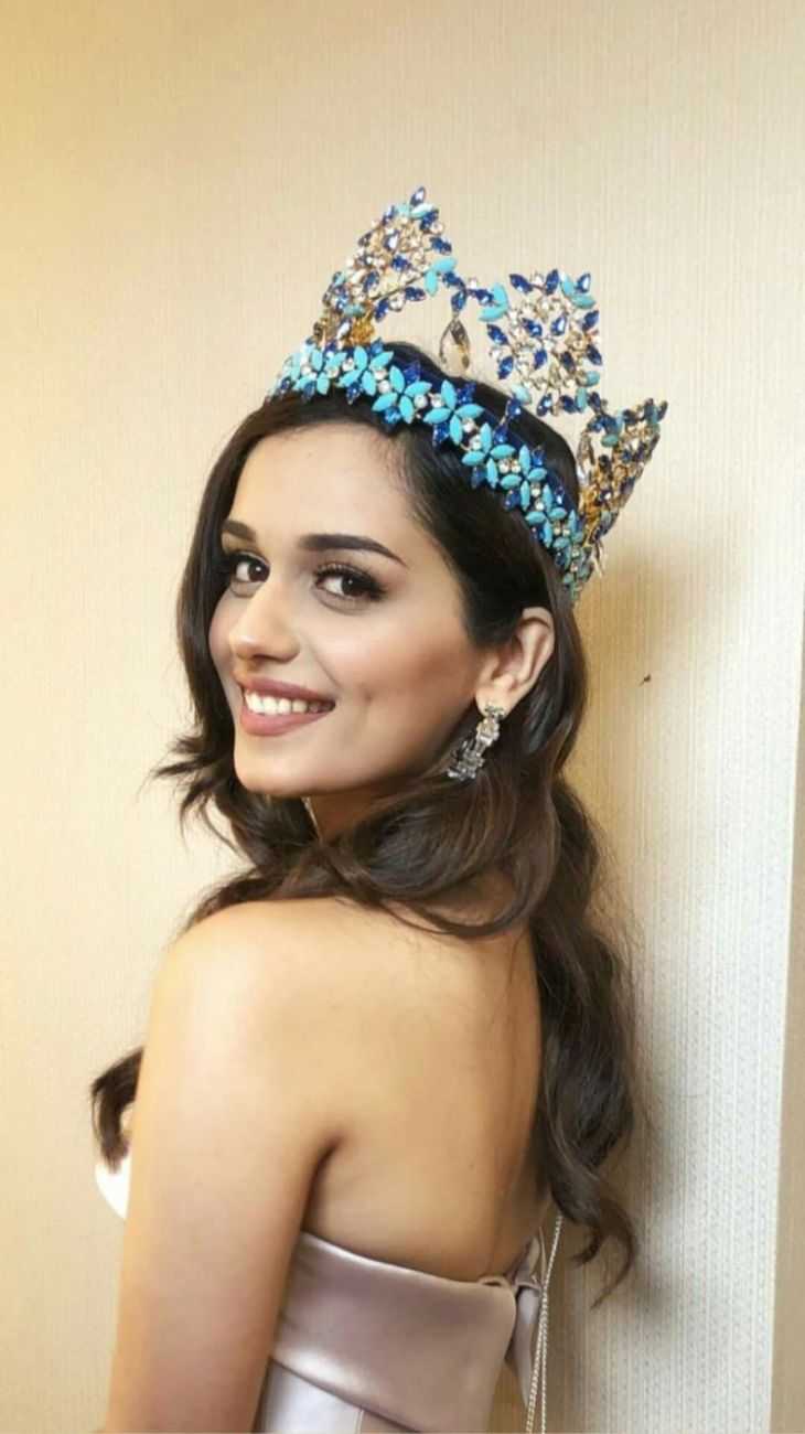 Manushi Chhillar Мисс мира