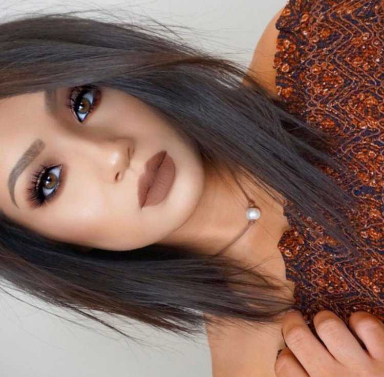 Красивый цвет волос для брюнеток кареглазых