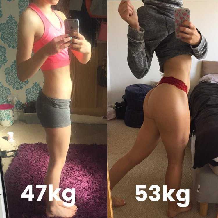 Набор массы для девушек