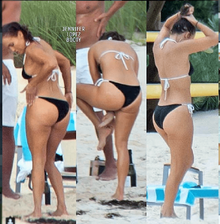 Дженнифер Лопес в стрингах