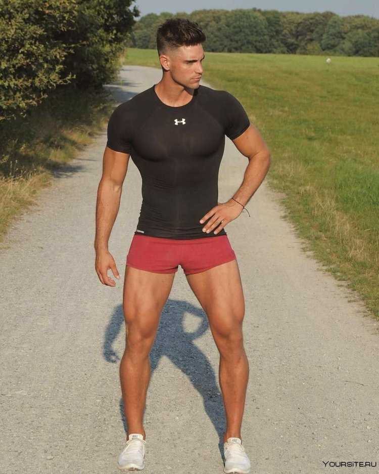 Спортивные ноги у мужчин