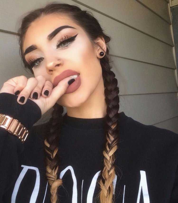 Красивый макияж селфи