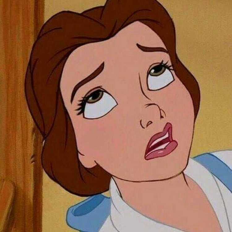 Диснеевская принцесса закатила глаза — игривые фантазии