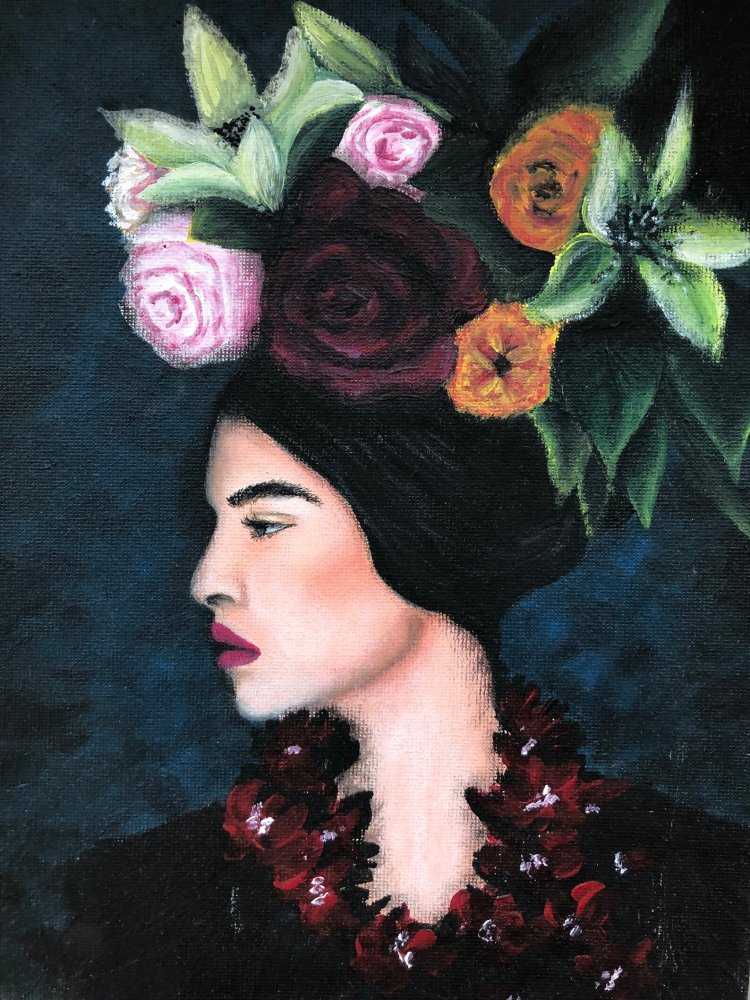 Прическа фламенко