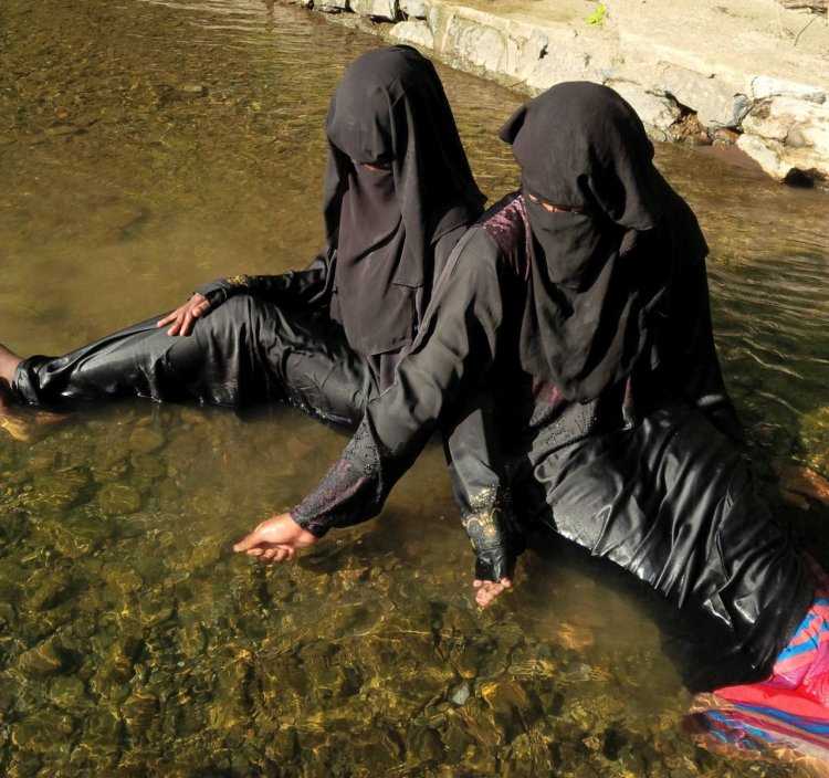 Ноги мусульманки