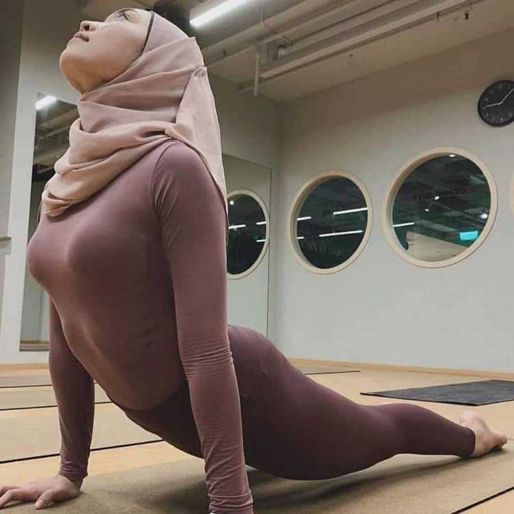 Обтягивающий хиджаб