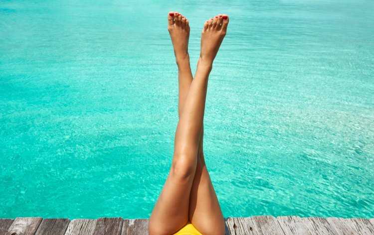 Ноги в море