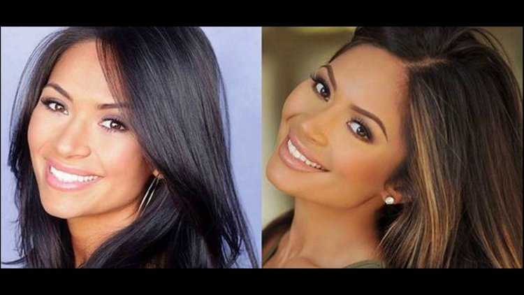 Осветление волос брюнеткам