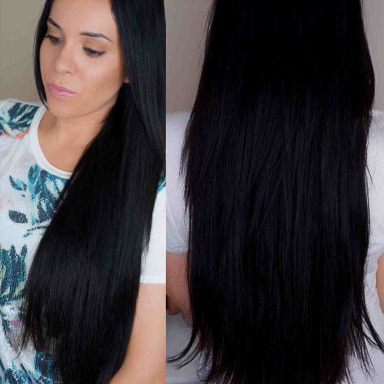 Обесцвечивание черных волос