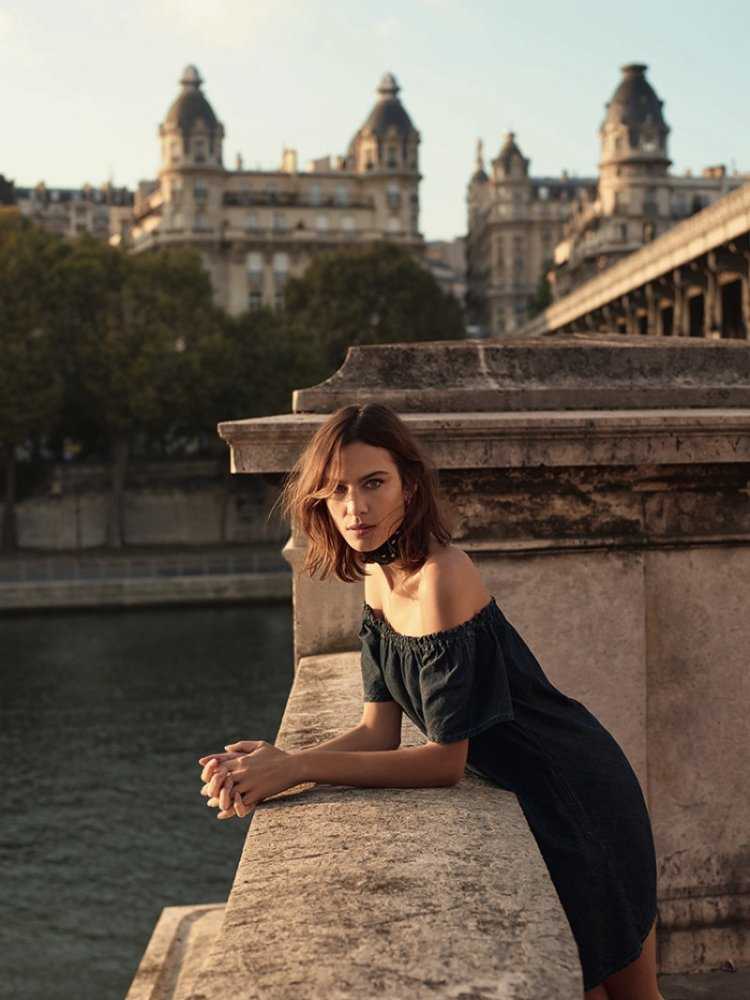 Французская внешность девушки