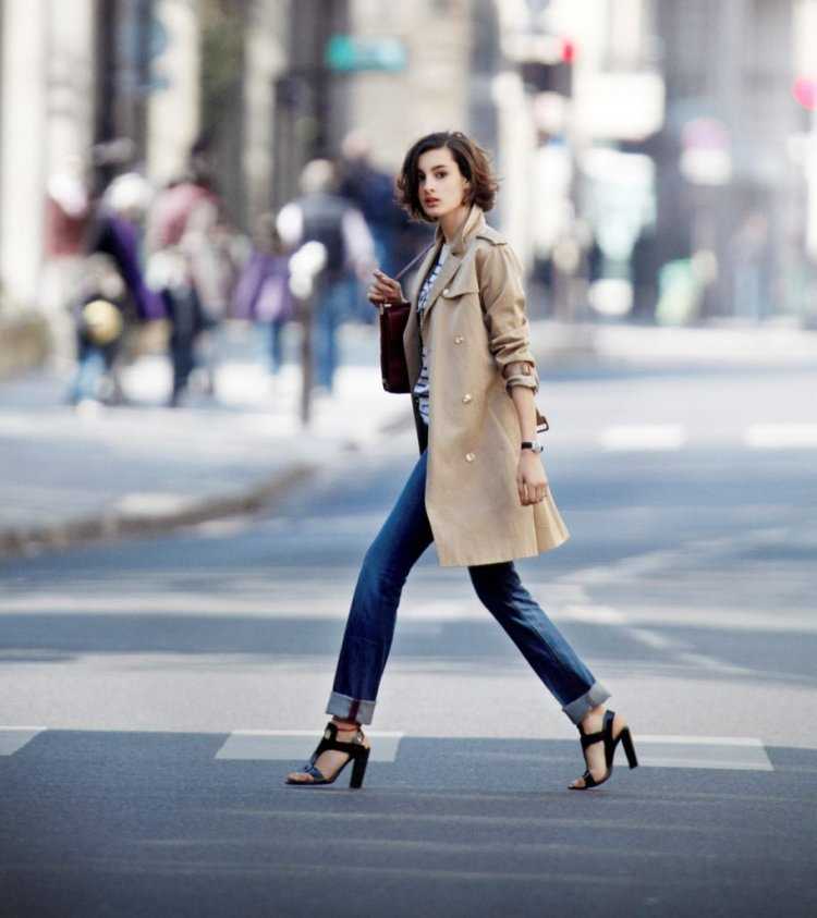 Мода Парижа Франции стиль Парижский Шик