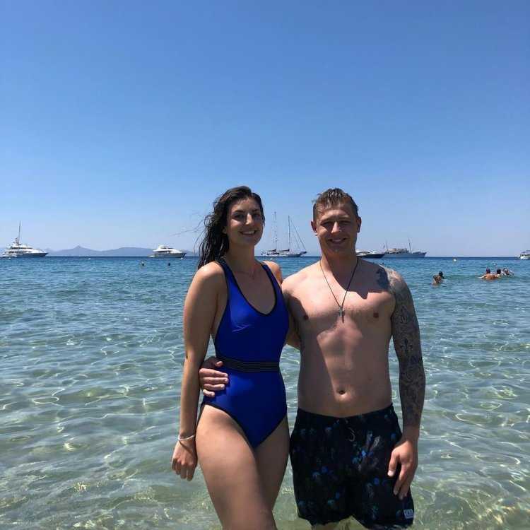 Андрей Канчельскис и Инна