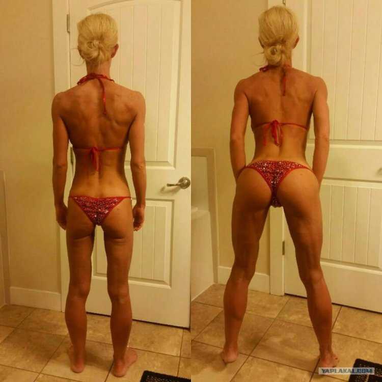 Накаченные попы у девушек до и после