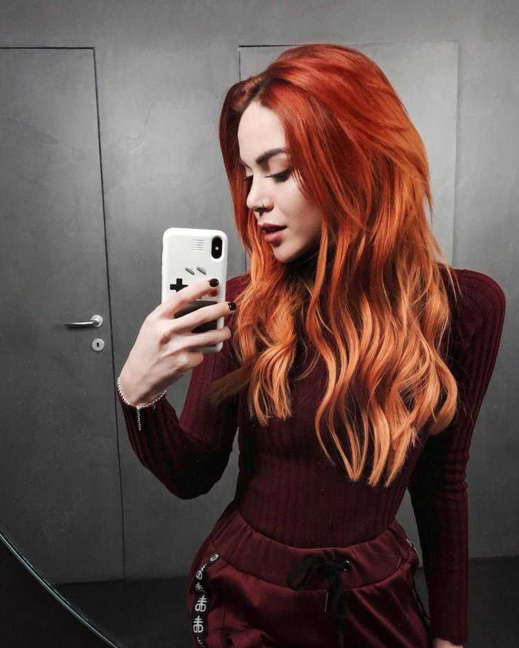 Рыжая из инстаграмма