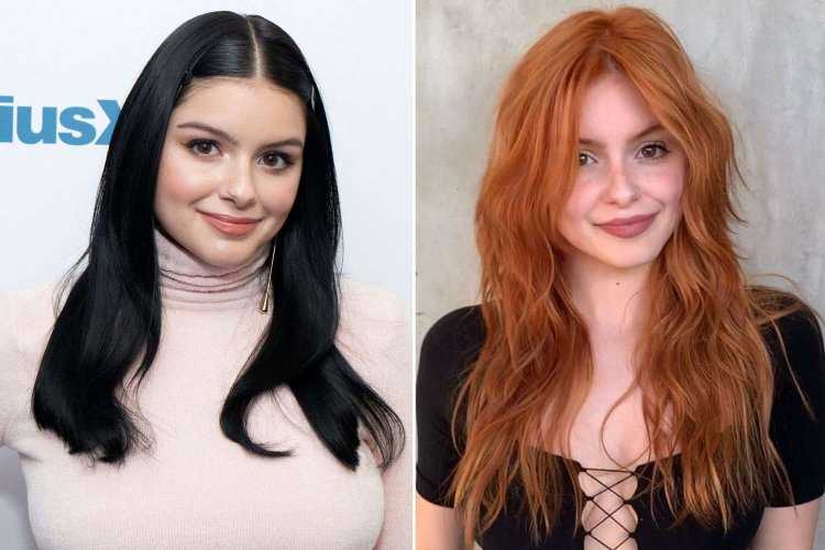 Брюнетки которые перекрасились в рыжий