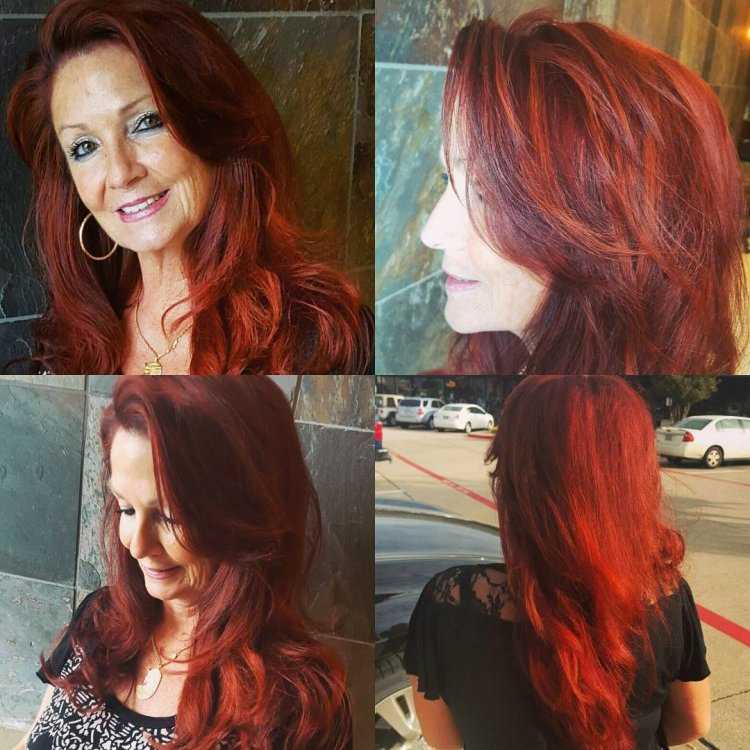 Из черного в рыжий