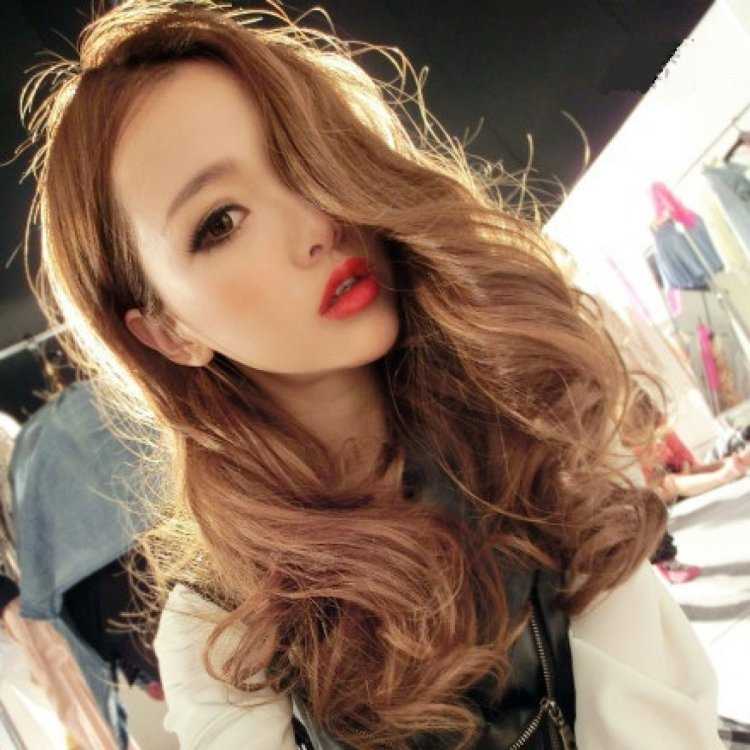 Рыжеволосая кореянка ulzzang