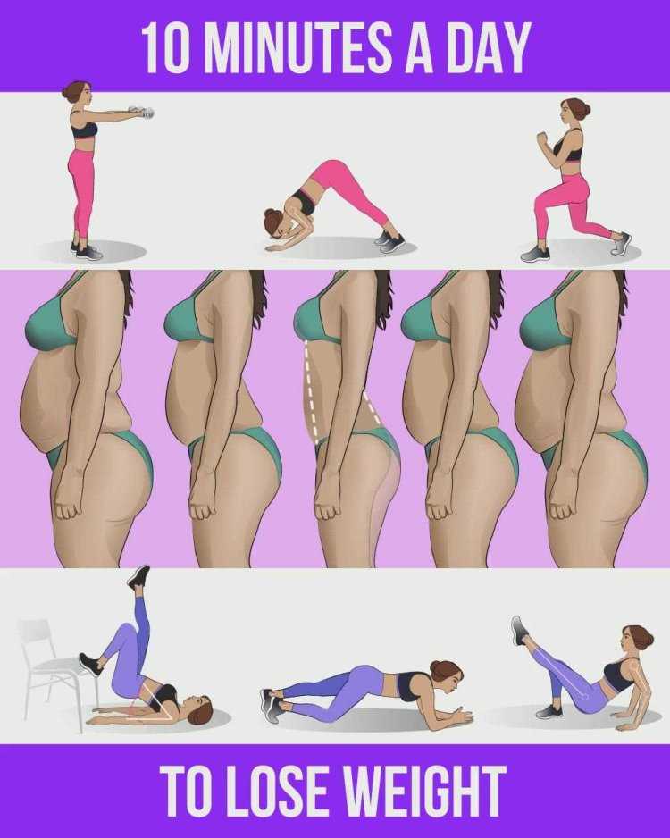 Упражнения для округлых бедер