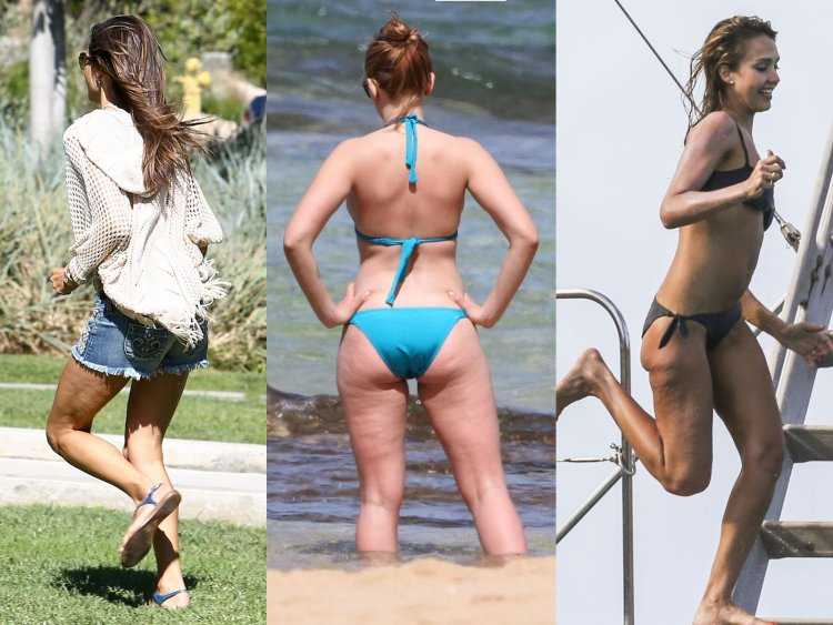 Звезды с идеальными плоскими ягодицами